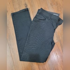 Van Heusen Never Tuck Slim Fit Pants - Navy, 30x32